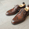 SOLD: VASS Cognac Cordovan Wingtip Bluchers [NEW]