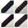 Fiorio Milano BNIB BNWT  Knit Ties Pure Cashmere Stripes, Solids