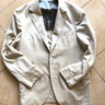 Brunello Cucinelli Tan Wool/Cotton Suit 48 SOLD