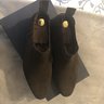 Dark Brown Suede Chelsea boots - 9.5UK