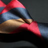 SAM HOBER - Four Excellent Repp Regimental Striped Ties