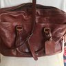 FS Massimo Dutti Brown Leather briefcase