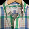 Thom Browne Fun White Rainbow Check Buttondown Shirt sz 4