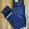 SOLD NWT Hugo Boss C Maine 1 Regular Fit Blue Stretch Cotton Denim Jeans 34 x 32