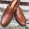 Salvatore Ferragamo Rinaldo Tramezza Brown Penny Loafers 8D