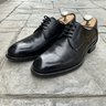 SOLD - Brioni Black Calfskin Plain Toe Derbies US 8.5