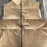 Price Drop: Crescent Down Works NxNW Limited Edition Tan Corduroy 60/40 Reversible Vest size L