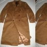 [SOLD] German pure cashmere double breasted trench coat overcoat XL