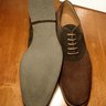 BNIB Zonkey Boot Chocolate Brown Suede Derby Shoes UK8/US9