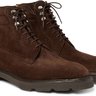 $900 NEW JOHN LOBB ALDER DARK BROWN SUEDE BOOTS US 9D and US 10D