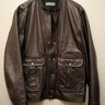 SOLD LEMAIRE leather jacket 48/50