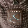PRICE DROP 1/9: CANALI KEI BROWN PIN DOT, CASHMERE 40R SPORTCOAT