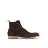 Sold - NIB - Production Sample - Project TWLV Brown Suede Balmoral Boots - RRP $460