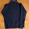 Andersen-Andersen Navy Turtleneck in navy, sz Medium