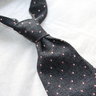 【Sold】NWT Ermenegildo Zegna Napoli Couture Silk Woven Tie Made In Italy NOS