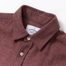 SOLD - Portuguese Flannel "Teca Shirt" Brick size Medium