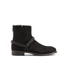 NIB - Project TWLV Flame Palm Springs Black Suede Leather Zipper Boots - $590