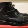 Grenson Joseph UK10 black derby boots