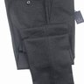 SOLD! NWT GTA Manifattura Pantaloni Charcoal Gray Flannel Wool Pants EU54