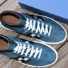 【Sold】$475 Men's Authentic Bally "Vita Parcours" Retro Calf Suede Sneakers US 7 |EU 40