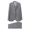 ENDED | CARUSO Drop 9 Windowpane Check Super Wool 2-Button Suit Grey IT52/US42