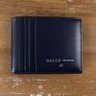 BALLY of Switzerland blue leather bifold wallet - NWT