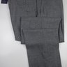 SOLD! NWT GTA Manifattura Pantaloni Heather Gray Flannel Wool Pants EU52