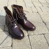 Tricker's Low Leg Logger in Brown Naster MC Leather 8.5UK (9-9.5D in US)