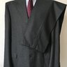 Sold Brioni Palatino Bespoke Dark Grey Jacket With Two Pairs of Pants.