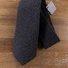 ISAIA dark gray 100% cashmere tie - NWT
