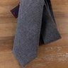 ISAIA gray 100% cashmere tie - NWT