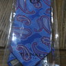 SOLD! NWT Canali Blue & Red Paisley Silk Tie Retail $165