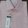 SOLD PRICE DROP 1/31! NWT Eton Contemporary Fit Pink Micro Stripe Shirt Size 16 Retail $285