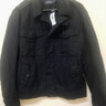 SOLD! - Polo Ralph Lauren Mens Cotton Linen Blend Flight Jacket  Black Size L