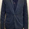 Polo Ralph Lauren Black Cotton Chino Sport Coat Blazer Size XL