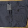 SOLD NWT Incotex Navy Benson Wool Trousers Sizes 34, 38, 40 & 42