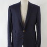 SOLD - RL ICON, a cashmere Purple Label navy blazer with golden buttons US 40R