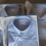 The $99/3 for $250 handmade shirts (mattabisch), ties, belts.
