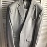 zSOLD - Epaulet New York Pearl Grey Suit - 40R