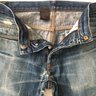 Dior MIJ 17cm raw indigo jeans size 28 x 36