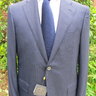 NWT Corneliani Dark Blue Suit. Size 40R. Retail $1,695