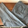 Wool/Cashmere blend Flannel Trousers
