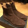 Epaulet (Dark Brown / Chocolate) Suede Chelsea Boots - US9.5 - SOLD!