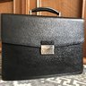 Sold Bally leather briefcase