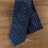 ERMENEGILDO ZEGNA COUTURE XXX blue silk tie - NWOT