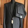 Sold NWT Brioni Black Wool Suit EU50/US40
