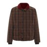 ENDED | FORTELA Sherpa-Lined N1 Deck Jacket Checked Waxed Cotton M