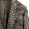 Vtg Gucci Cashmere Blend Tweed Hacking Ticket Pocket Blazer Sport Coat ~40-42