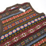 SOLD - BNWT Drake's London Fair Isle Jumper Sweater Vest - Size M Jamieson's