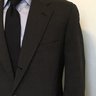 Vintage Gray JAB Exec Collection Red Label 40R 33 3/2 Roll Suit